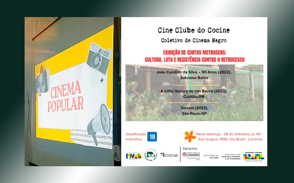 Curtas-metragens nacionais serão exibidos pelo Cocine e Casa da Vila neste domingo (28)