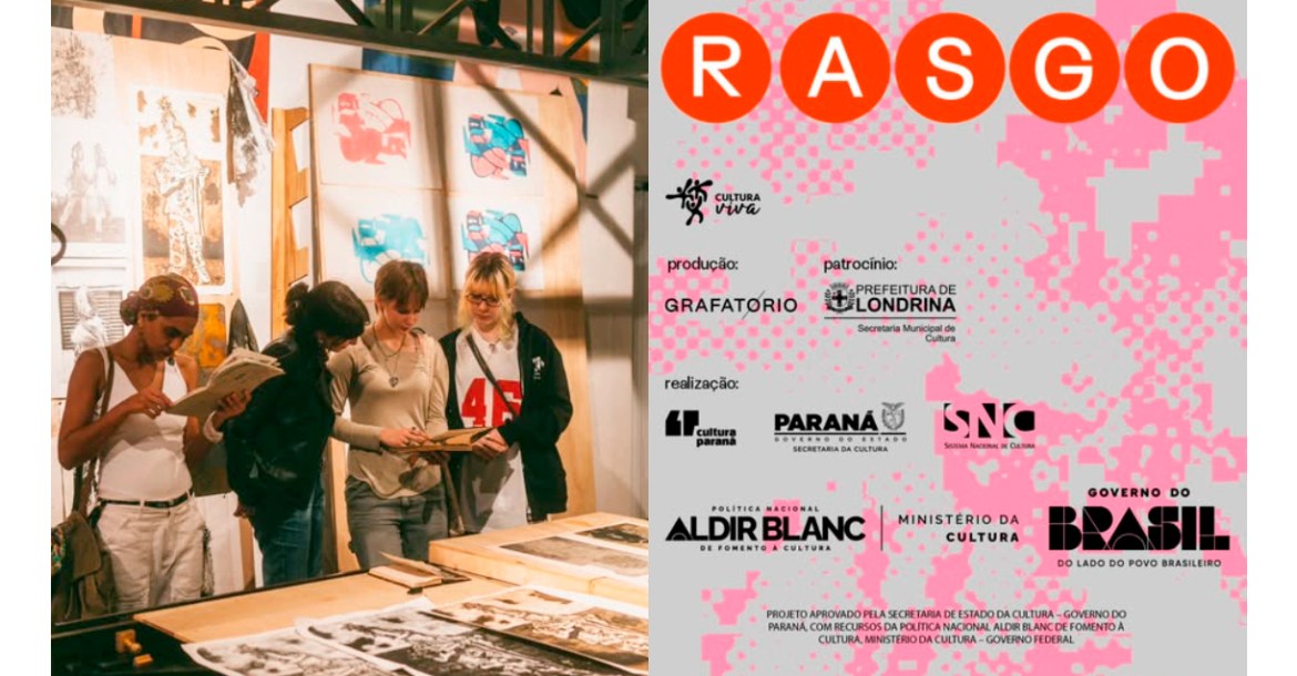 Grafatório promove quinta edição da residência artística Rasgo