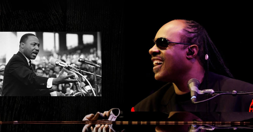 Stevie Wonder e o feriado que homenageou Martin Luther King Jr