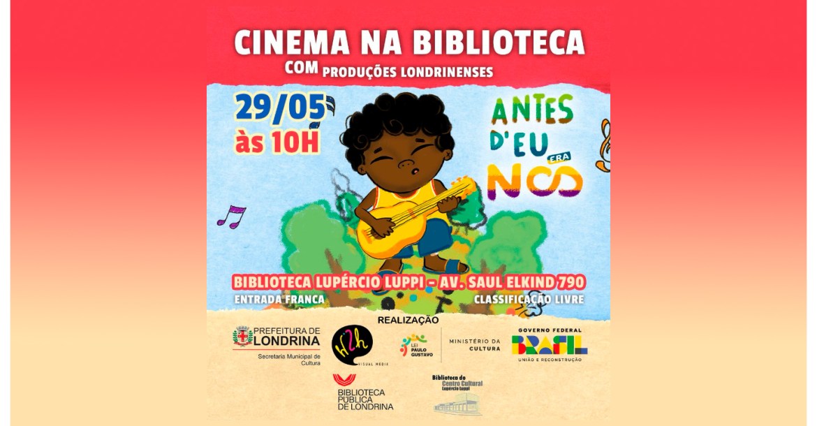 Biblioteca exibe curtas “Antes d’ eu era nós” e “Dodói”