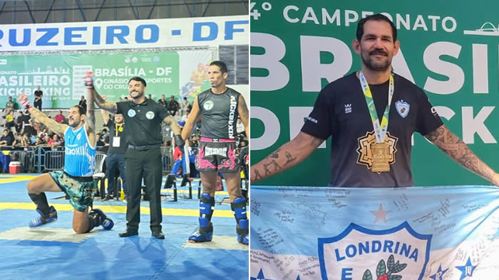Guilherme Belarmino é tetracampeão no Brasileiro de kickboxing