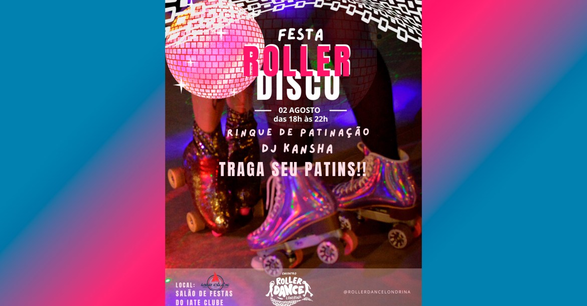 Segunda edição do Encontro Roller Dance vai de sexta (1º) a domingo (3)