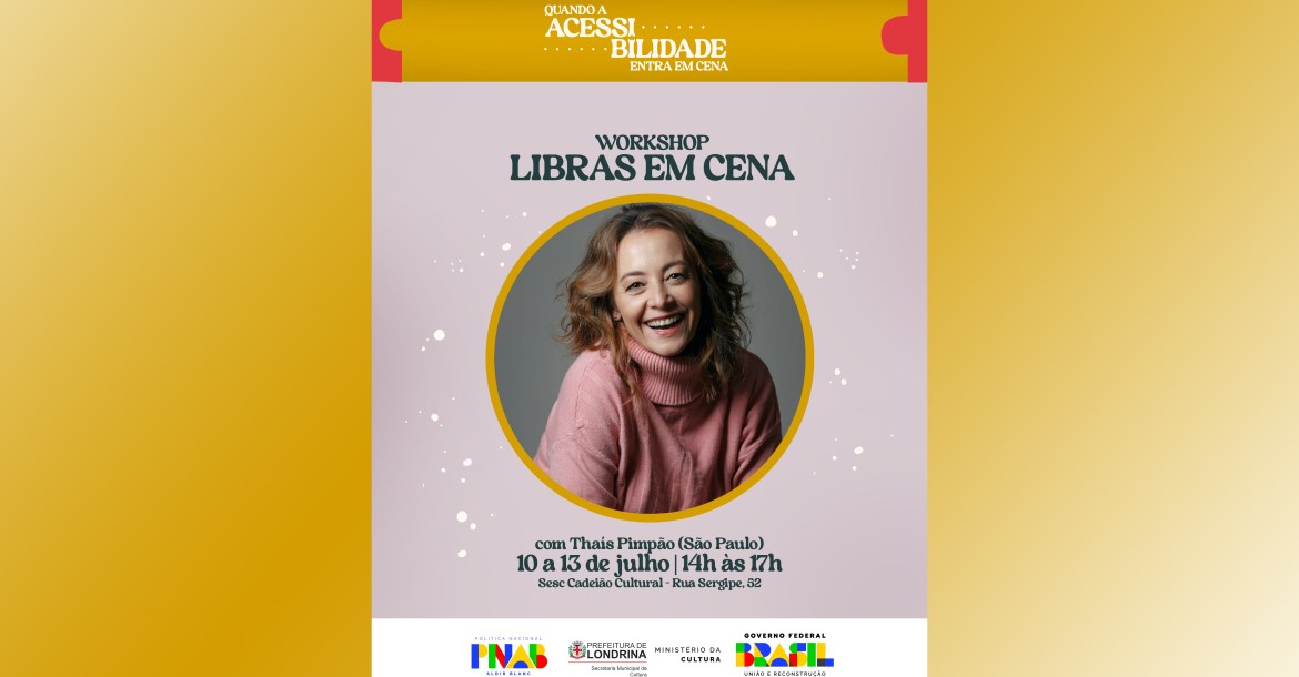 Eventos promovem formação e discussão sobre acessibilidade nas Artes