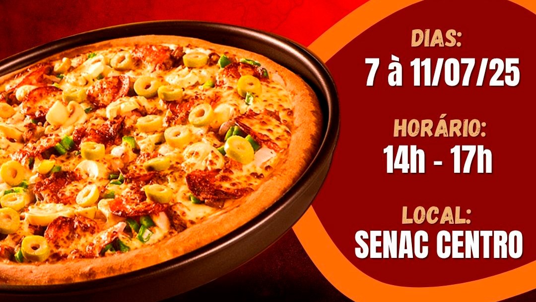 Prefeitura e Senac Centro ofertam curso de preparo de pizza voltado a mulheres
