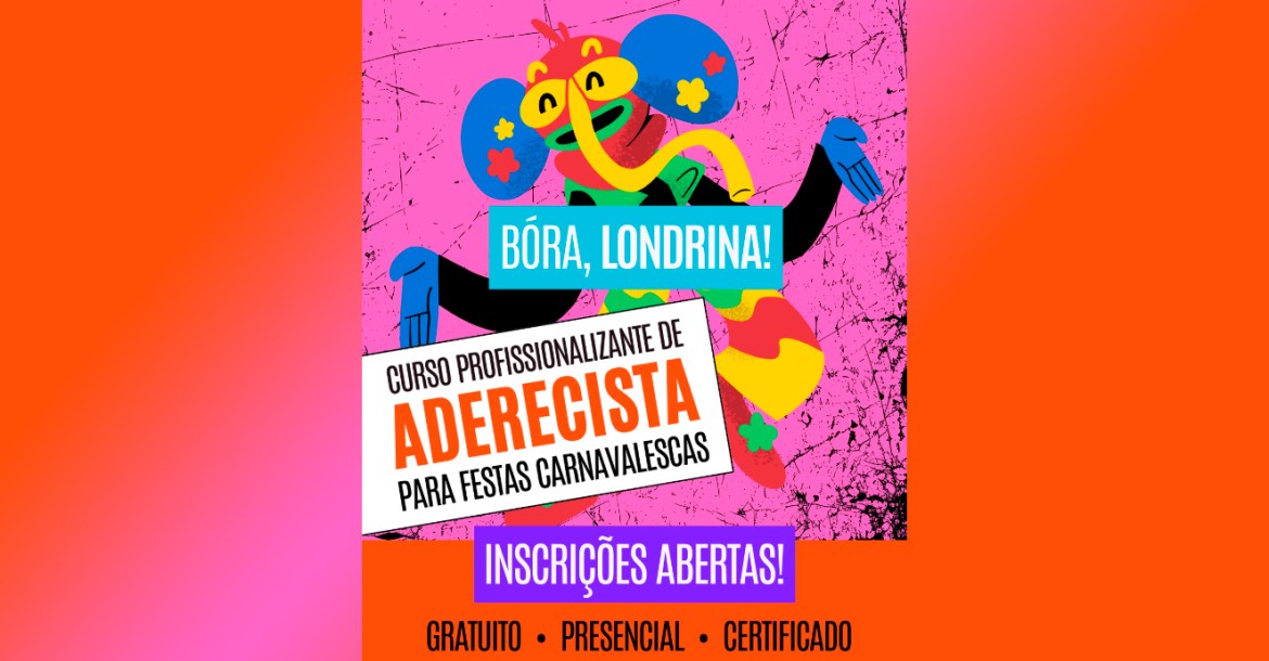 Curso “Aderecista para Festas Carnavalescas” começa na segunda-feira (1) em Londrina