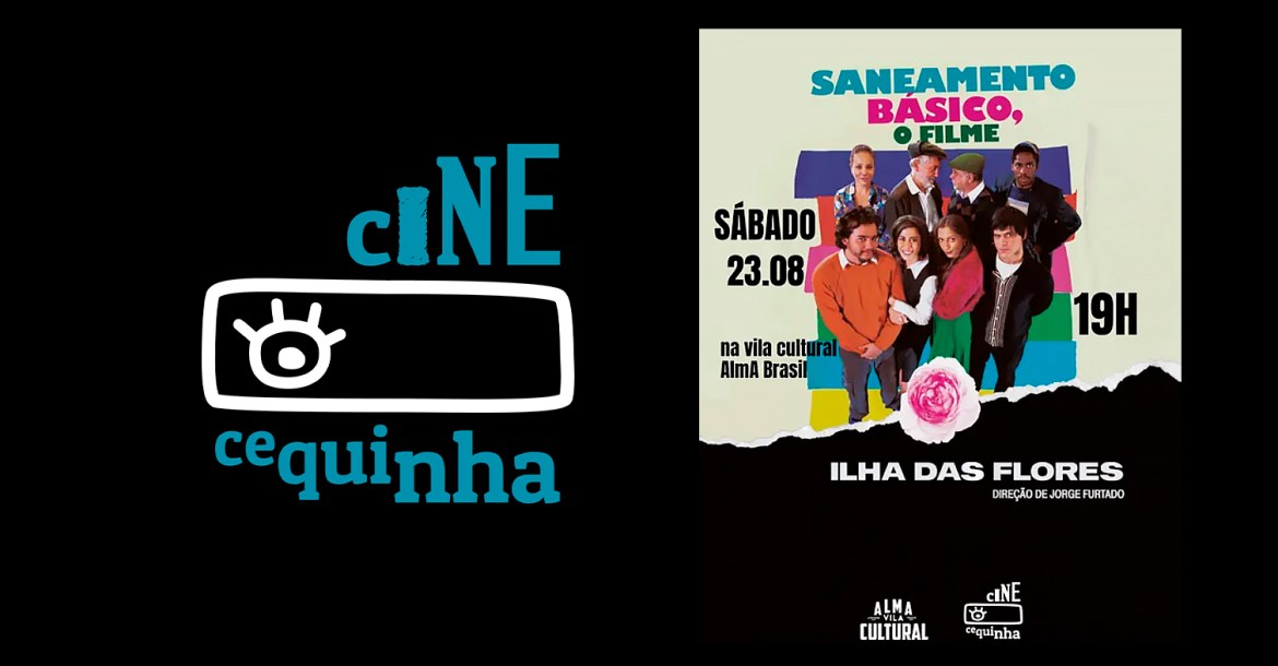 Cine Cequinha exibe sessão na Alma Brasil com dois filmes de Jorge Furtado