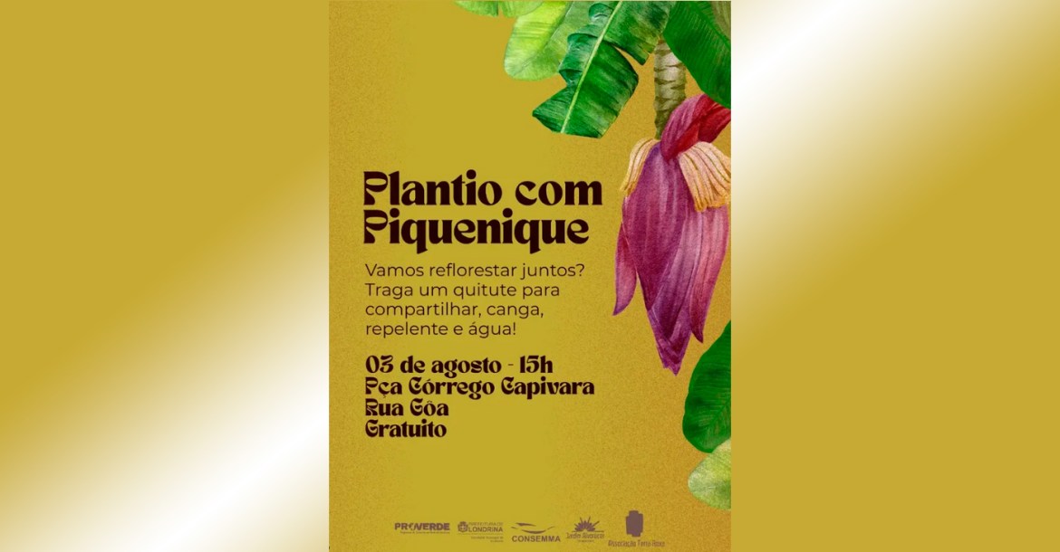 Projeto Refloresta Capivara realiza ação de plantio neste domingo (3)