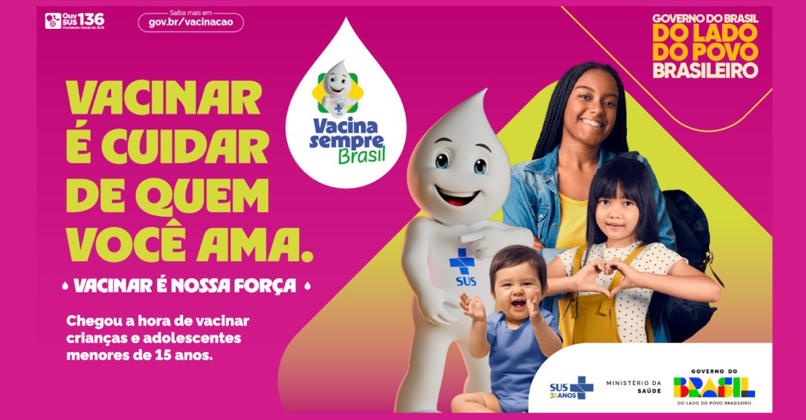 Londrina participa da Campanha de Multivacinação de crianças e adolescentes