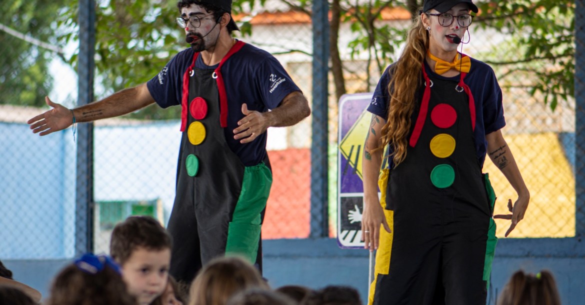 Projeto Construindo o Futuro inicia visitas de agentes de trânsito a escolas municipais