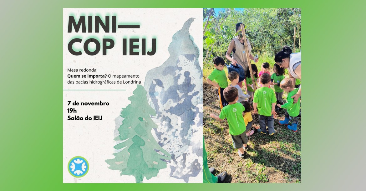 Instituto de Educação Infantil e Juvenil realiza encontro com o tema da COP 30