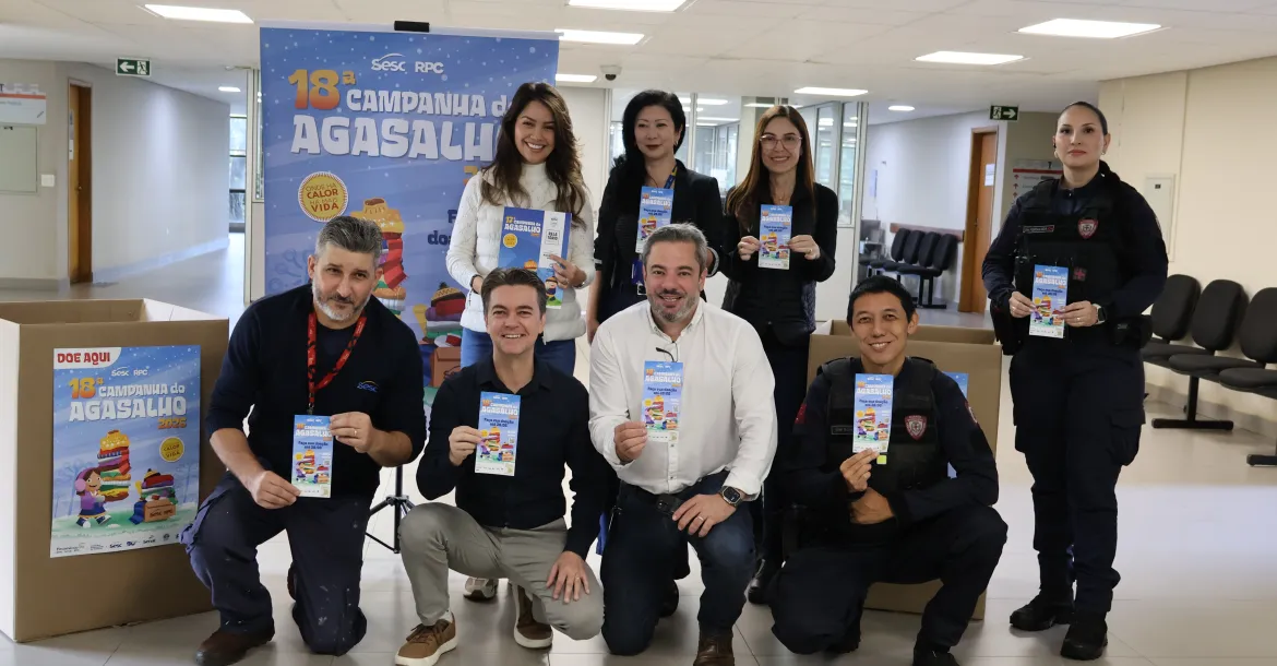 Prefeitura instala pontos de arrecadação da Campanha do Agasalho 2026