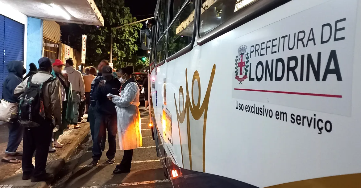 Operação Noite Fria intensifica ações de acolhimento à população em situação de rua