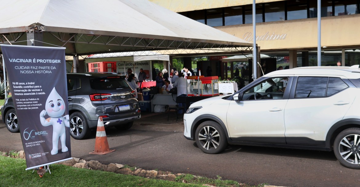 Prefeitura realiza drive-thru de vacinação contra a gripe nesta quarta (1º)