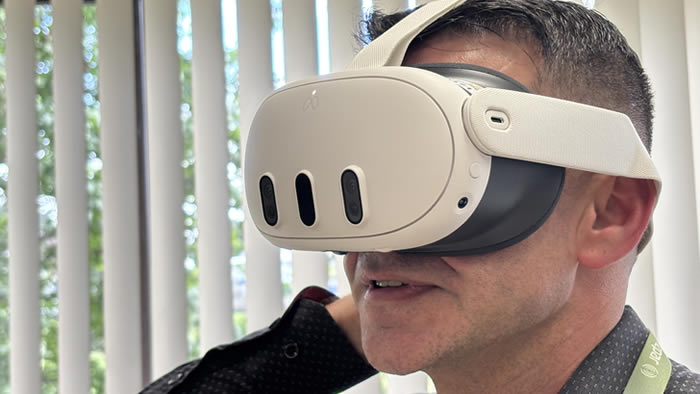 Simepar leva simulação imersiva de tornado e realidade virtual a evento em Cambé