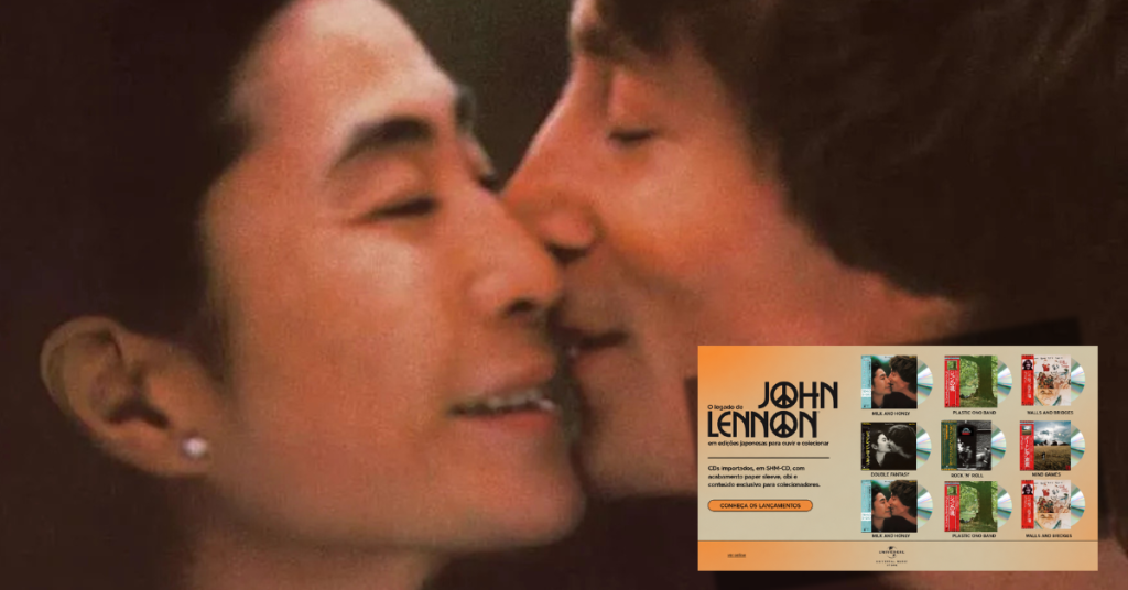 Álbuns de John Lennon ganham coleções japonesas em mini-LP com distribuição mundial