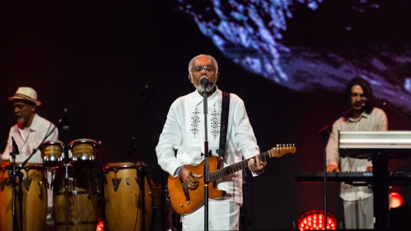 Gilberto Gil sugere despedida durante apresentação no Rock in Rio: ‘Talvez seja o último’