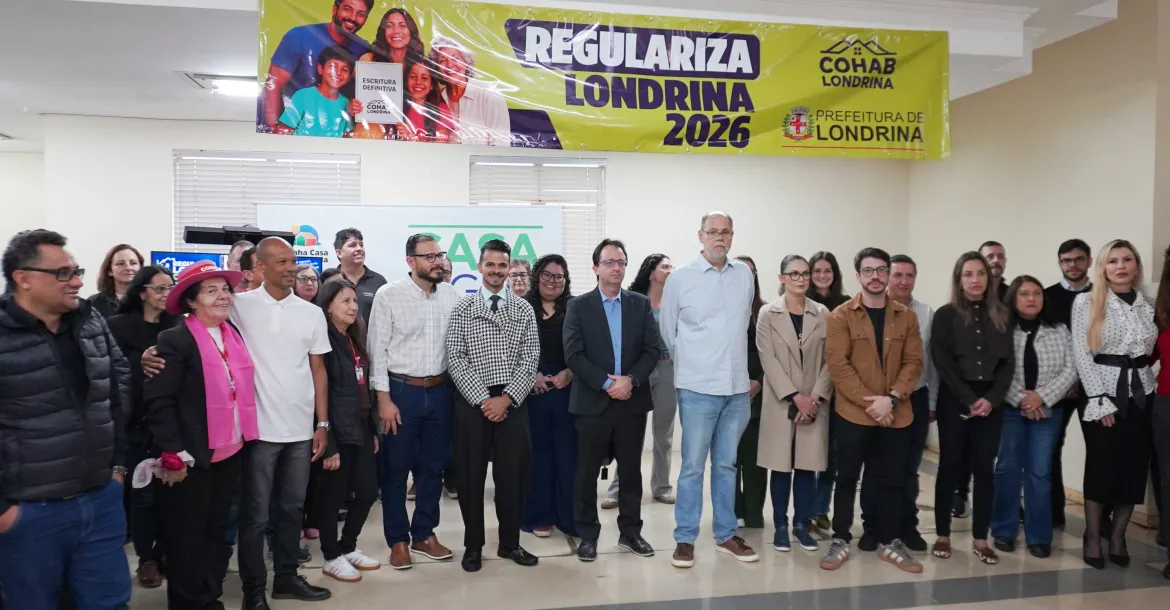 Moradores de Londrina têm até o fim do ano para obter 75% de desconto na regularização de imóveis