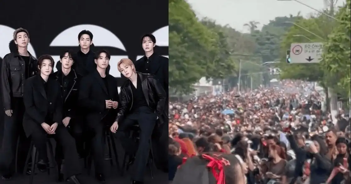 Fãs do BTS formam filas quilométricas no Morumbis horas antes de show em São Paulo