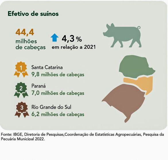 IBGE: Pecuária brasileira colecionou recordes em 2022