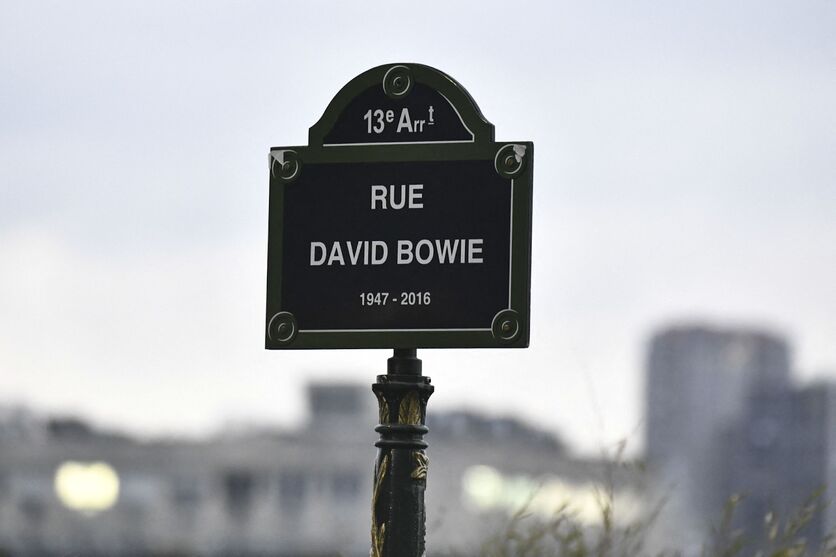 David Bowie ganha uma rua em sua homenagem na cidade de Paris