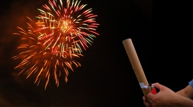 Médicos alertam sobre riscos do manuseio de fogos de artifício