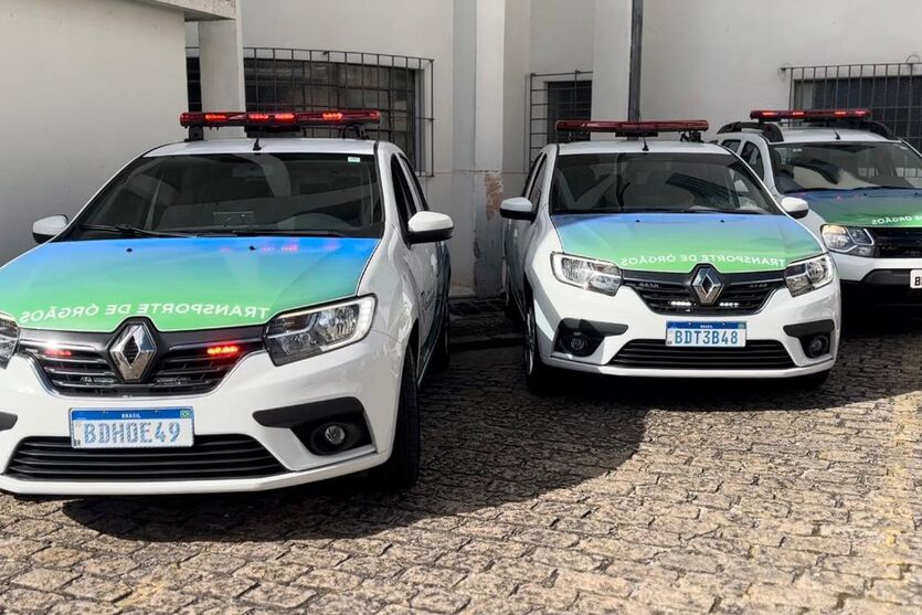 Saúde entrega veículos para o transporte de órgãos no Interior