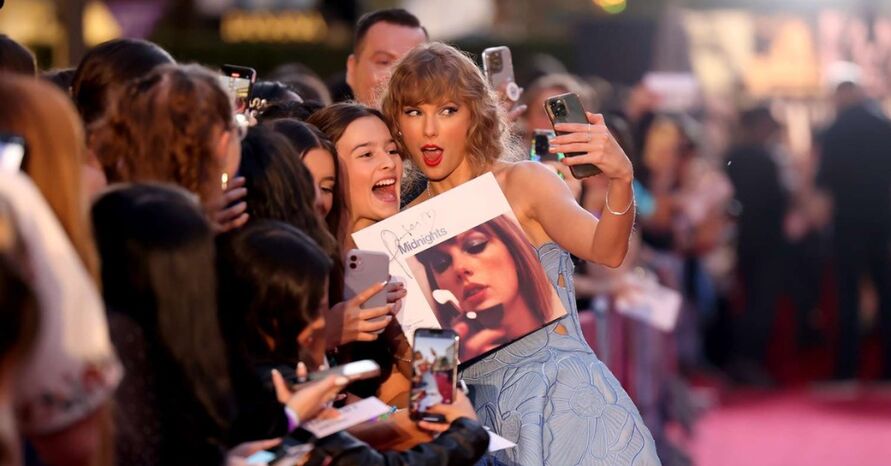 Taylor Swift supera bilheteria histórica de Michael Jackson no cinema