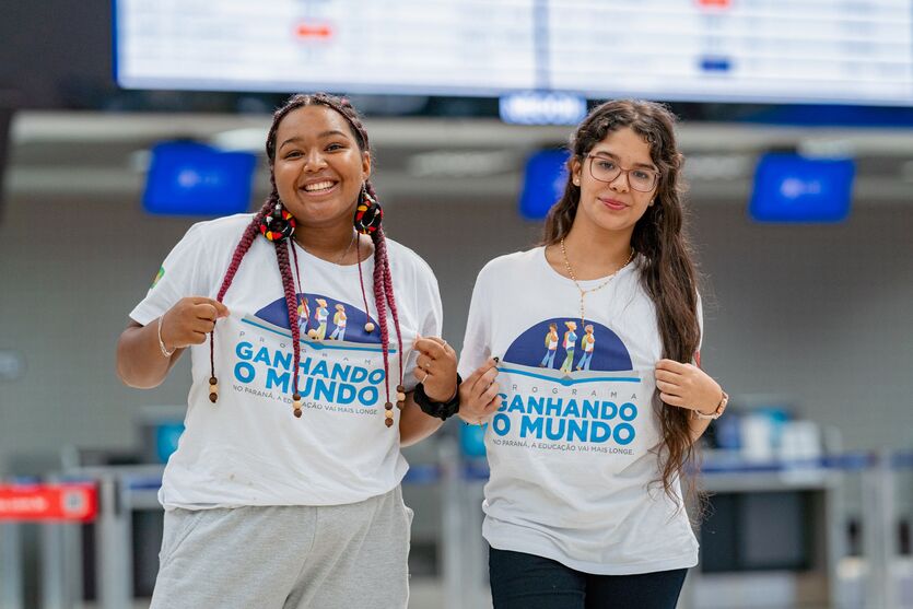 579 estudantes da rede estadual já iniciaram intercâmbio