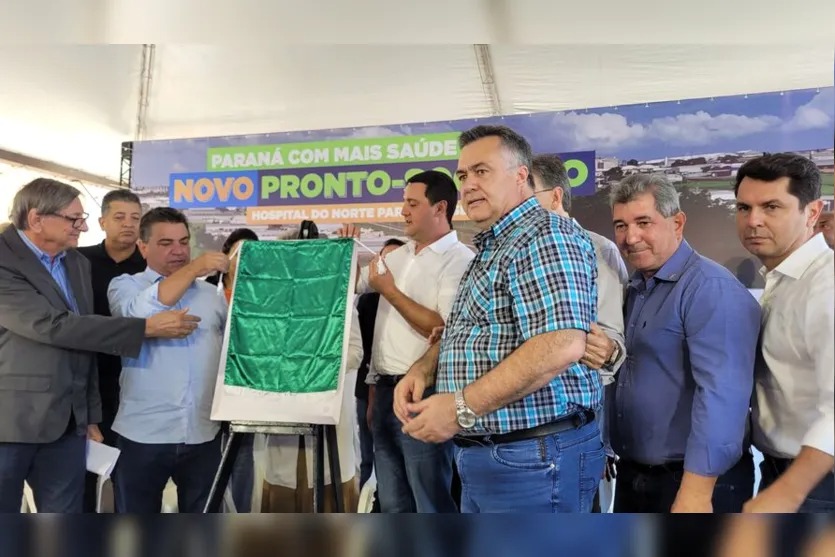 Governador entrega novo pronto-socorro do Honpar em Arapongas