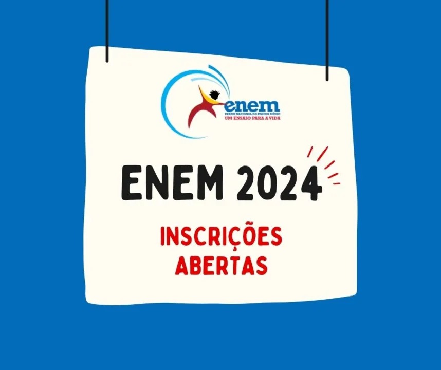 Inscrições para o Enem 2024 começam nesta segunda; veja a programação