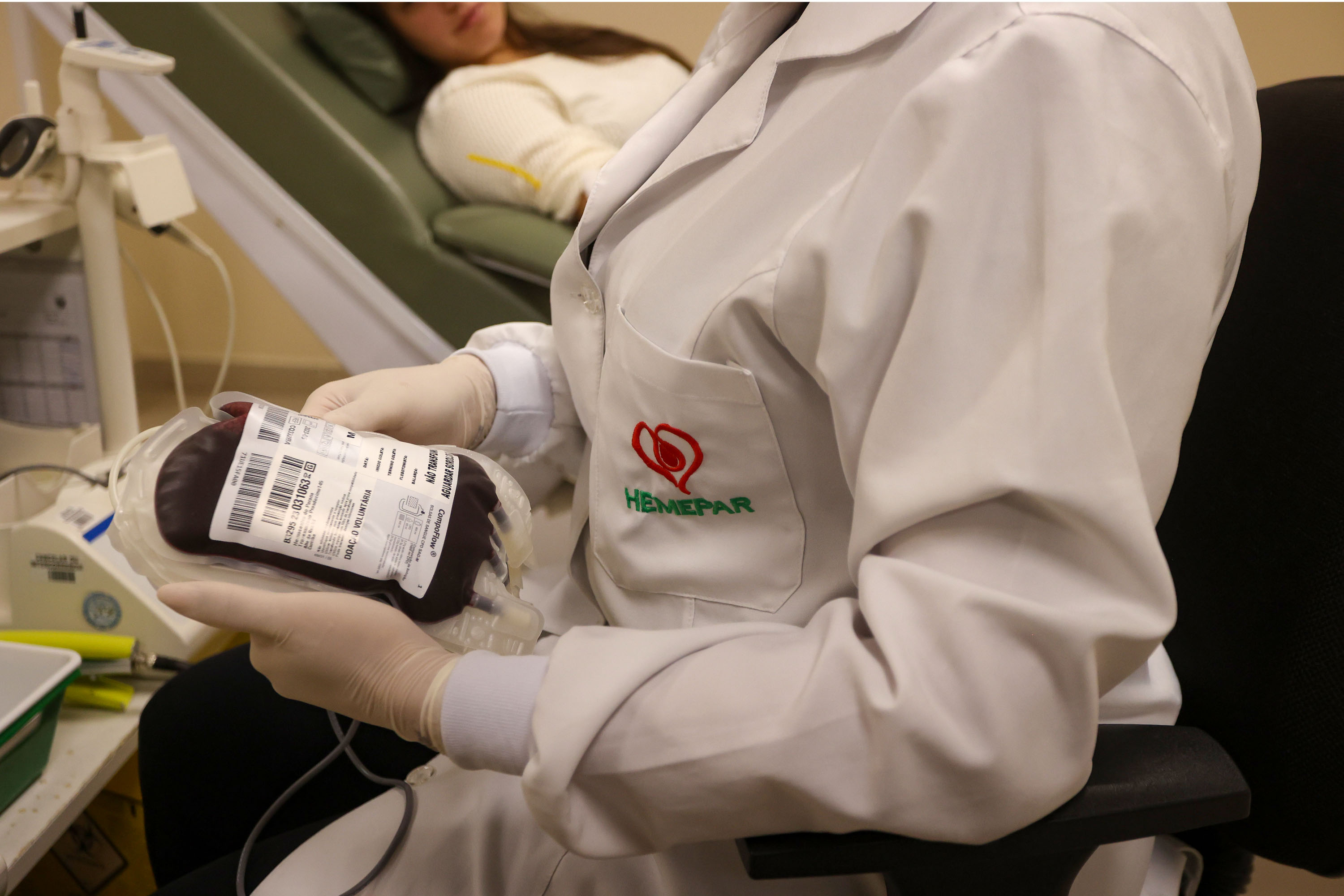 Hemepar alerta para doação de sangue antes das festas de fim de ano