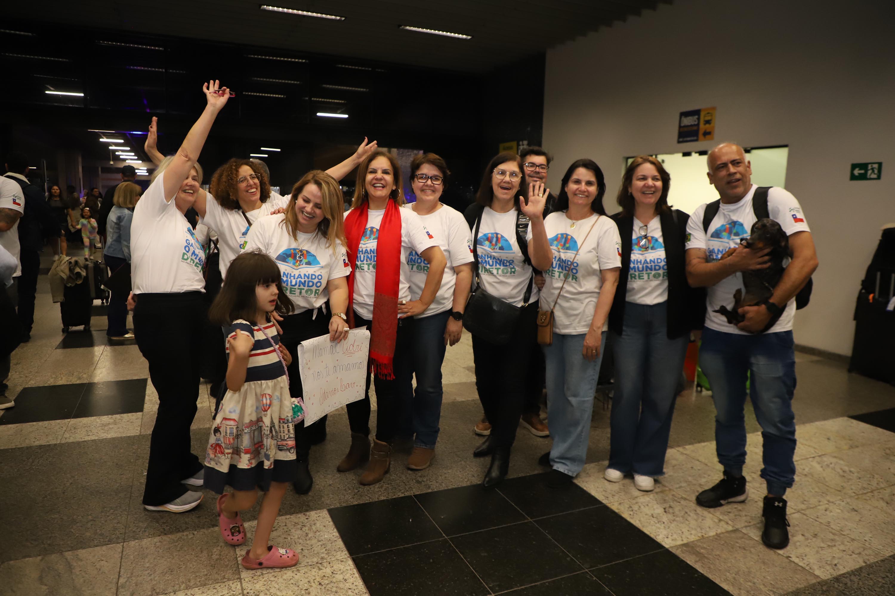 Diretores retornam do Chile com novas ideias para a educação