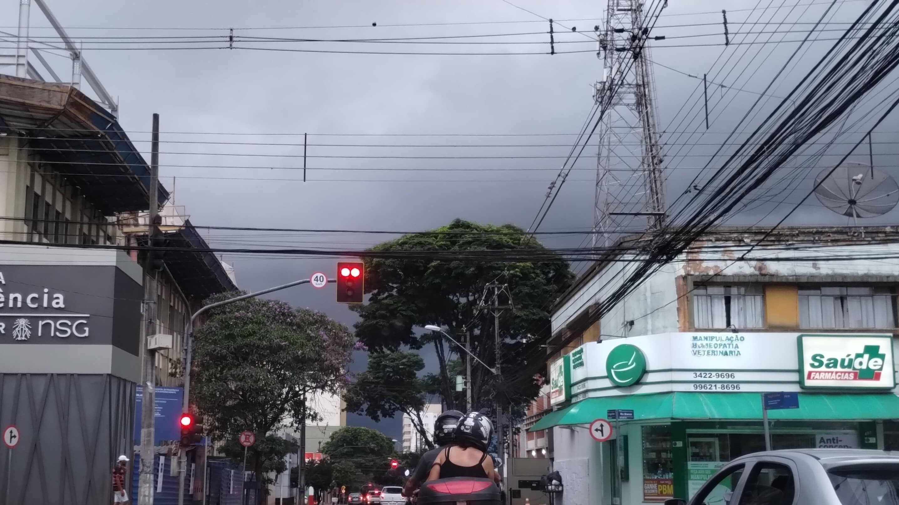 Inmet divulga alerta de temporal para Londrina e outras cidades do Paraná
