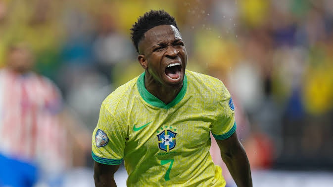 Vini Jr. desempata e Brasil vence Colômbia nas Eliminatórias da Copa