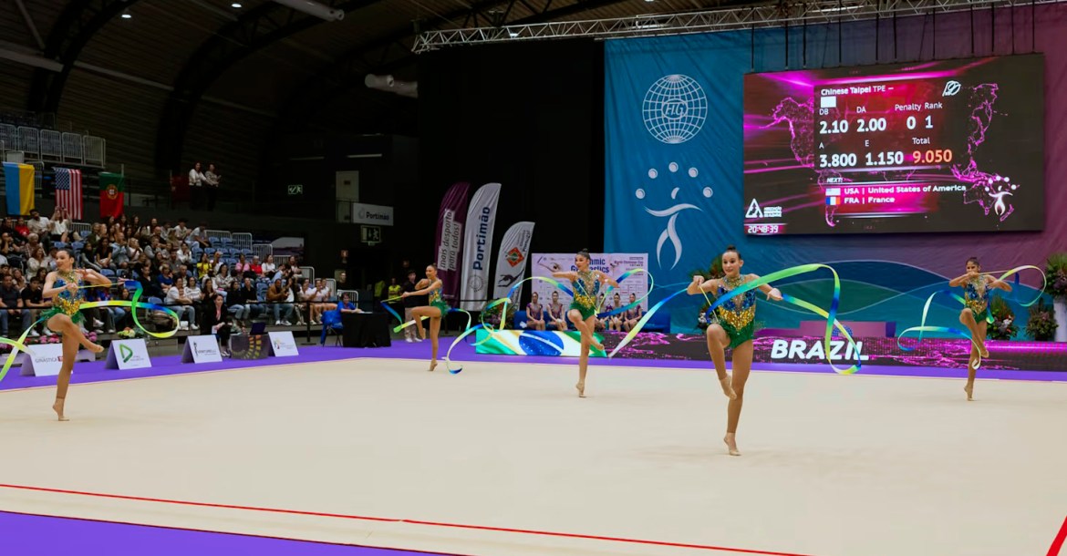 Londrinenses integram equipe vencedora da Copa do Mundo de Ginástica Rítmica