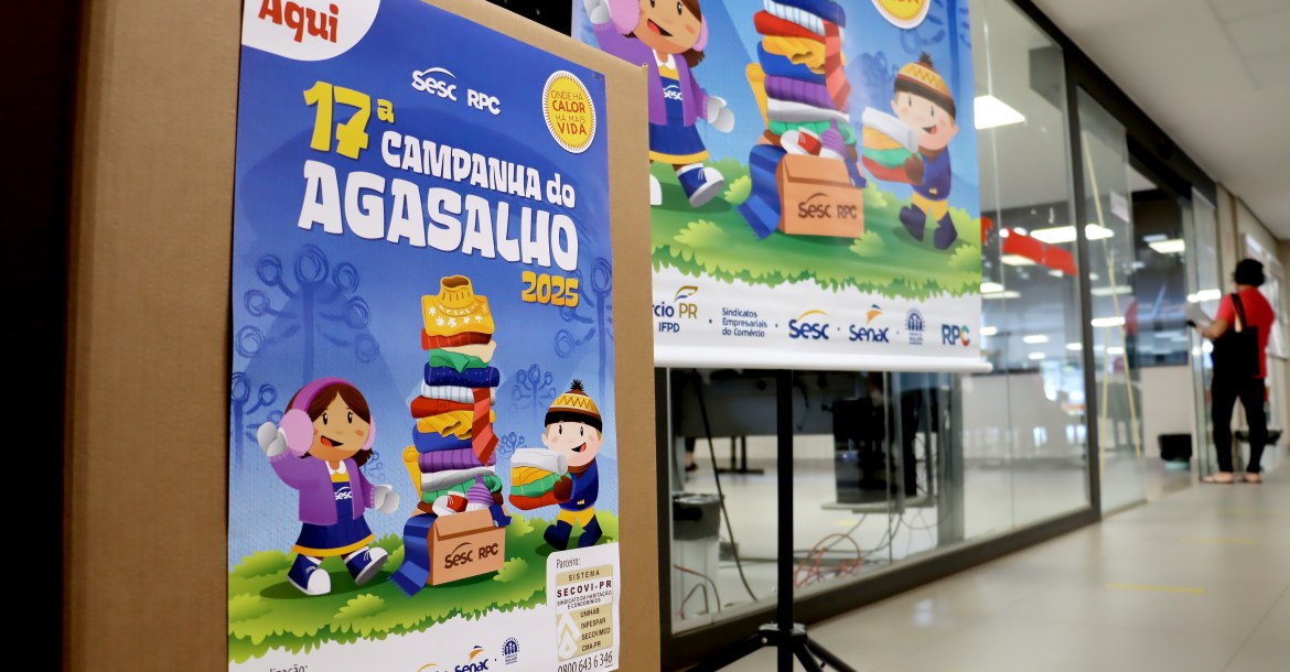 Londrina inicia arrecadação para a Campanha do Agasalho do Sesc