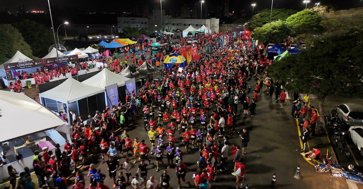 Maratona de Londrina reúne mais de 5,9 mil corredores neste domingo (29)