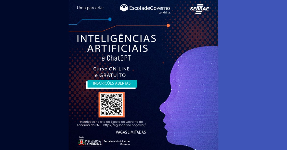 Escola de Governo abre nova turma do curso “Inteligências Artificiais e ChatGPT”