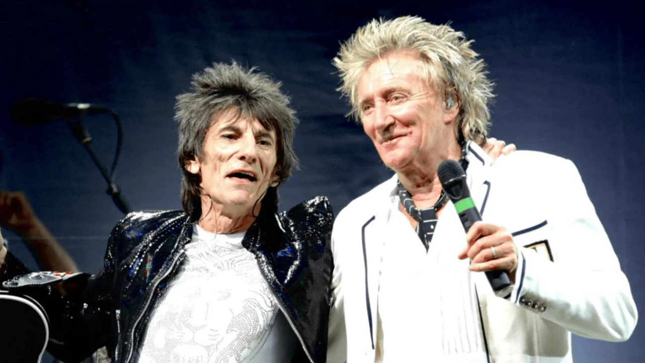 Rod Stewart e Ronnie Wood tocarão juntos no Glastonbury 2025